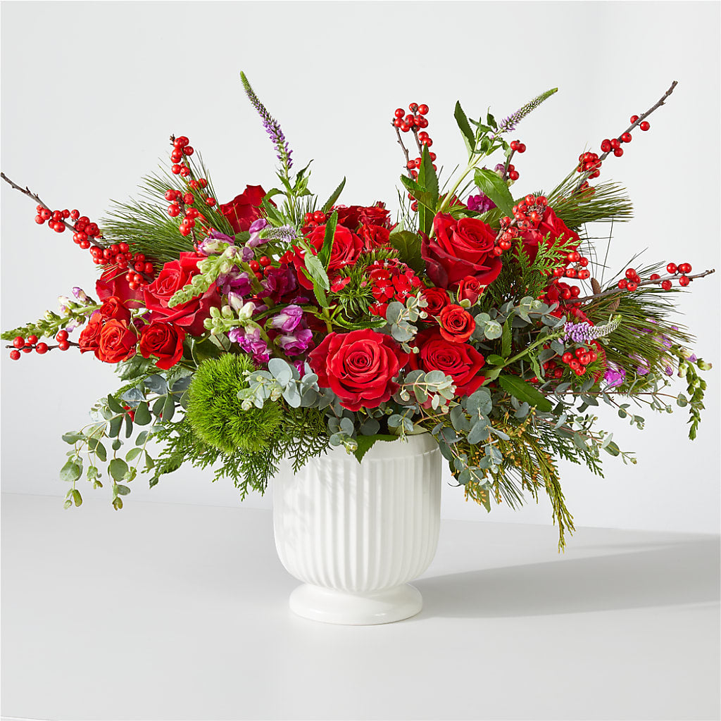 Big Red Bow Bouquet – The Gift Factory Pinellas, Pinellas Park FL