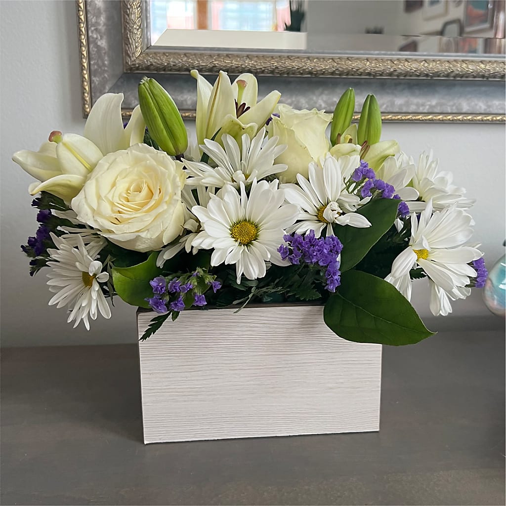 Beyond Blue Box Bouquet – The Gift Factory Pinellas, Pinellas Park FL