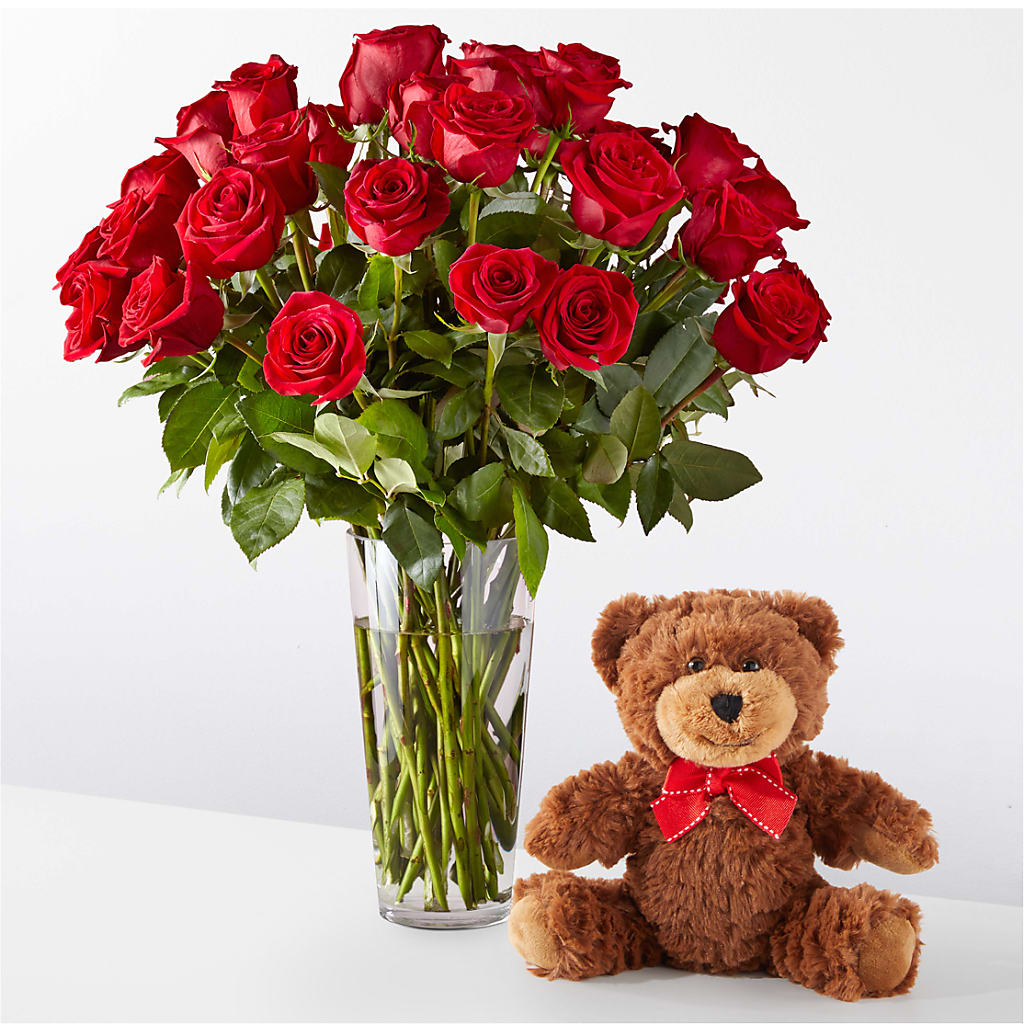 Romantic Long Stem Red Rose Bouquet Bundles – The Gift Factory Pinellas, Pinellas Park FL