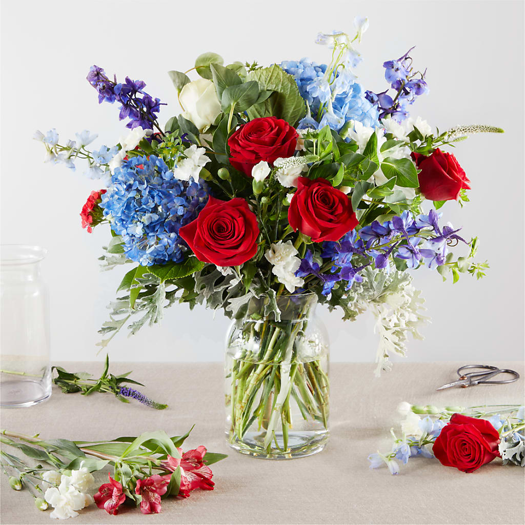 Star Spangled - A Florist Original – The Gift Factory Pinellas, Pinellas Park FL