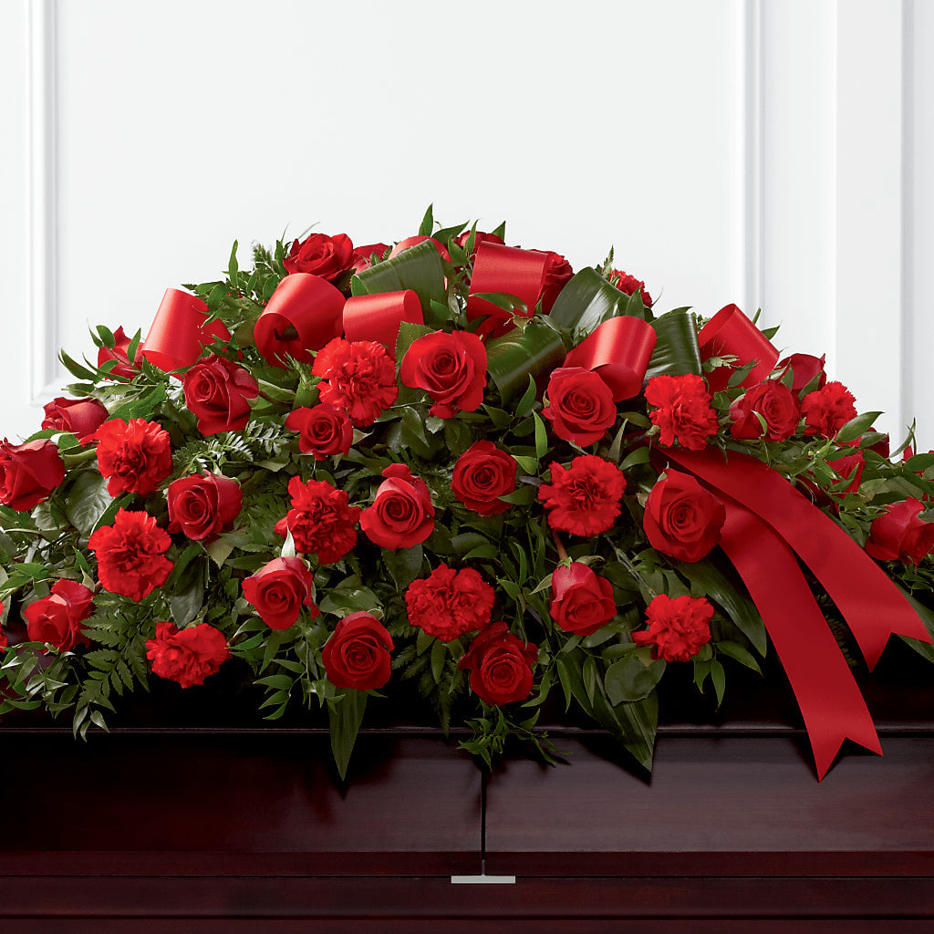 Tribute of Life Casket Spray – The Gift Factory Pinellas, Pinellas Park FL
