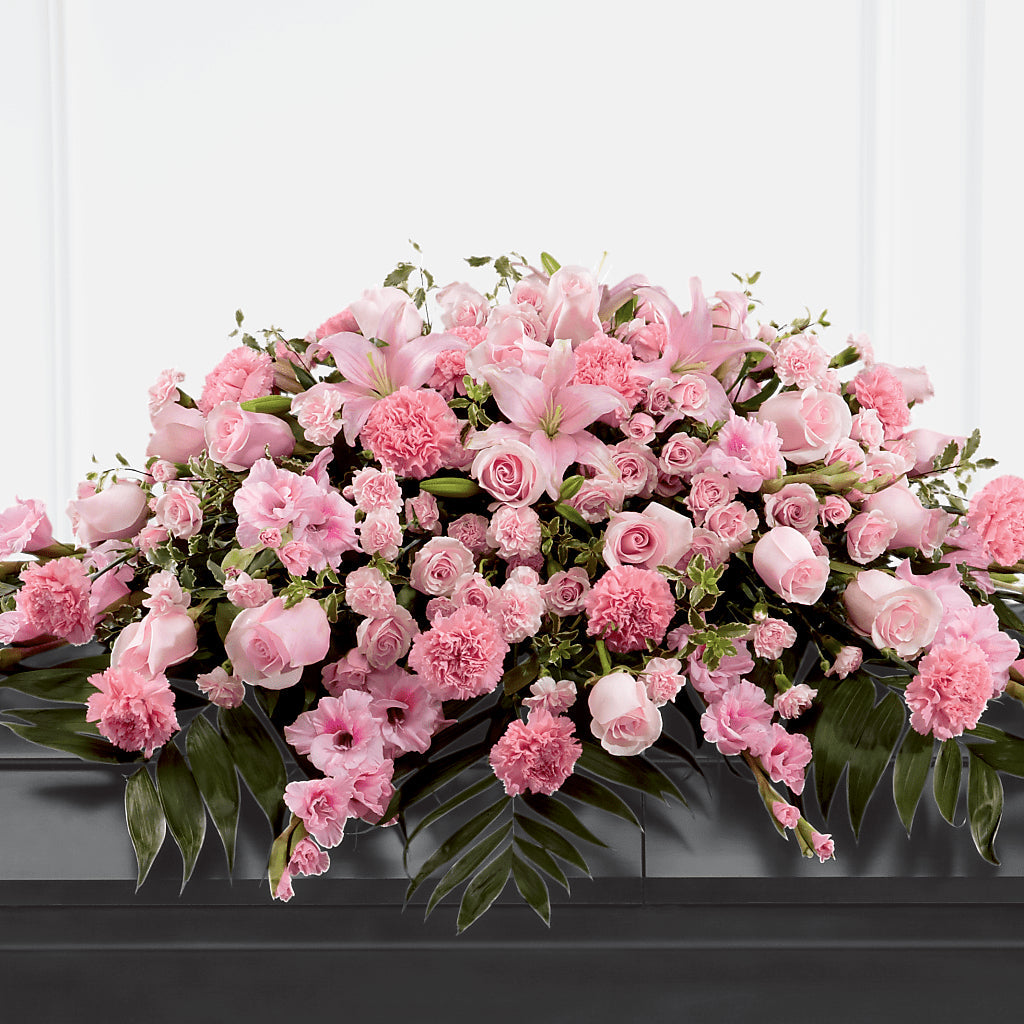 Garden of Comfort Casket Spray (Standard) – The Gift Factory Pinellas, Pinellas Park FL