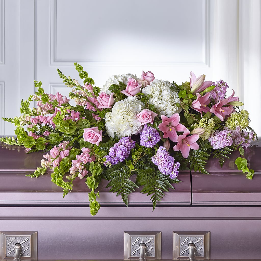 Life's Gratitude Casket Spray – The Gift Factory Pinellas, Pinellas Park FL