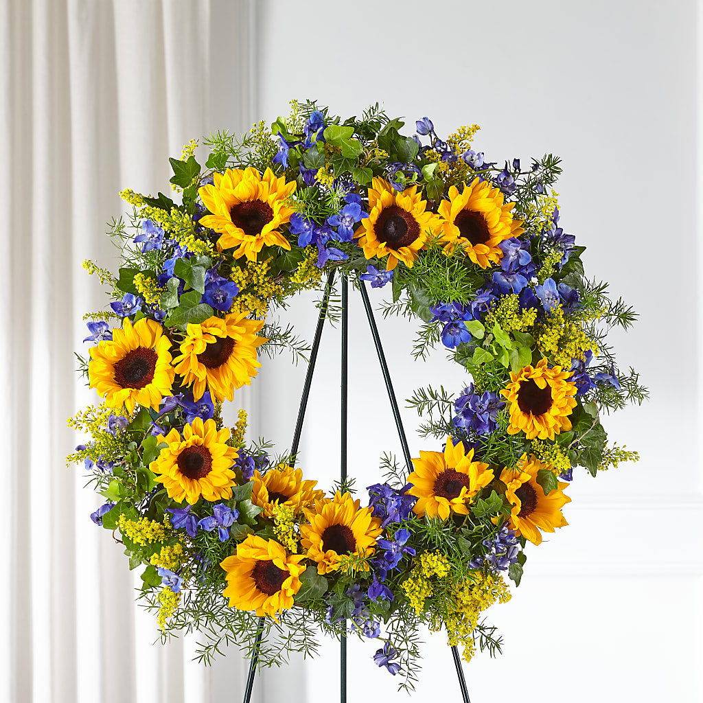 Bright Rays Wreath – The Gift Factory Pinellas, Pinellas Park FL