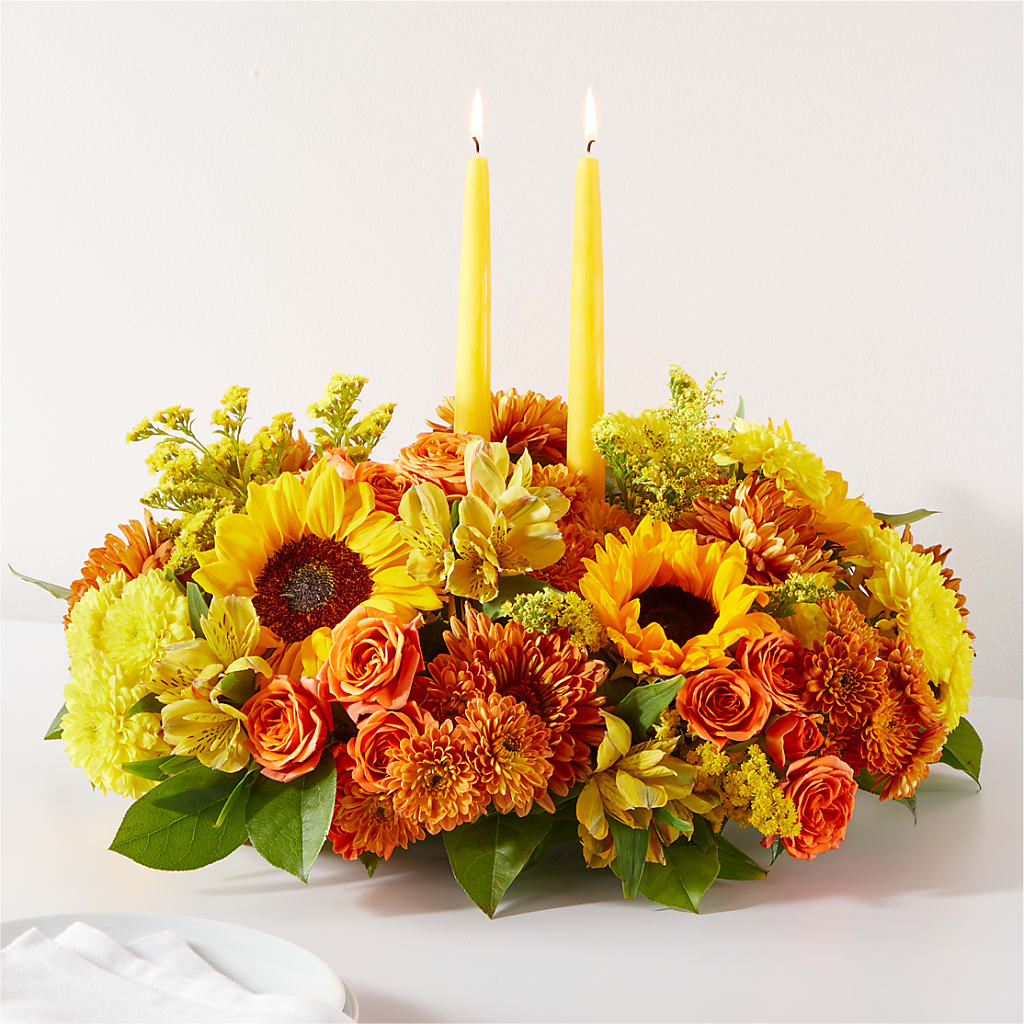 Autumn Harmony Centerpiece – The Gift Factory Pinellas, Pinellas Park FL