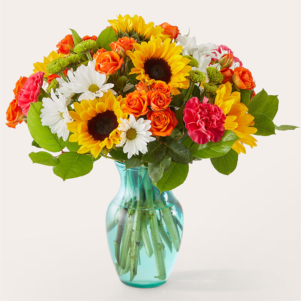 Sun-drenched Blooms Bouquet – The Gift Factory Pinellas, Pinellas Park FL