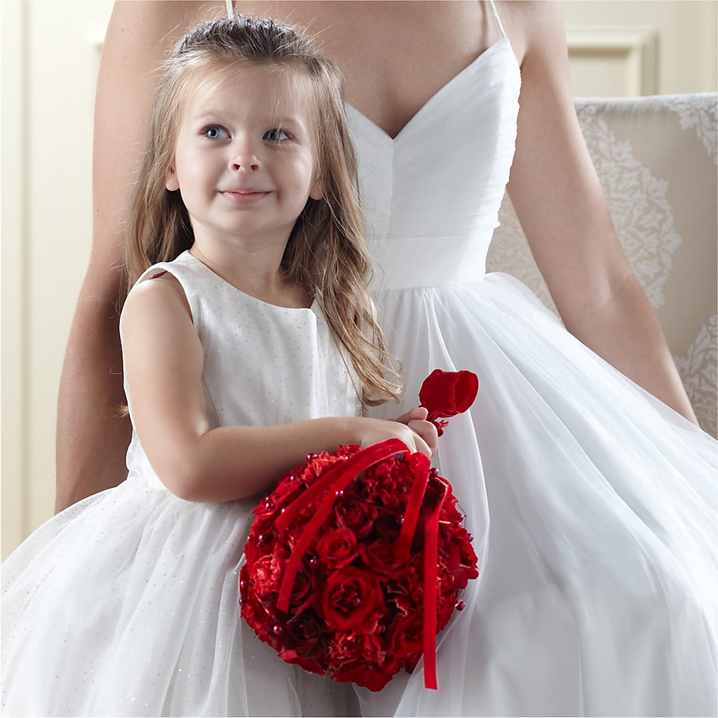 Pure at Heart Flower Girl Arrangement – The Gift Factory Pinellas, Pinellas Park FL
