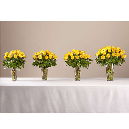 Long Stem Yellow Rose Bouquet –  The Gift Factory Pinellas, Pinellas Park FL