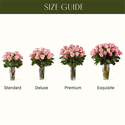 Long Stem Pink Rose Bouquet –  The Gift Factory Pinellas, Pinellas Park FL