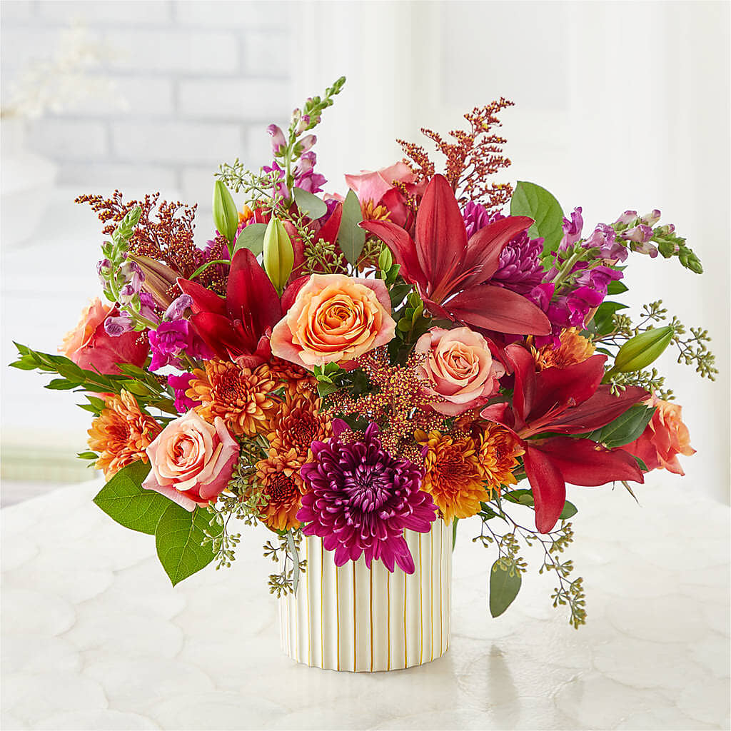 Burgundy Landscape Bouquet –  The Gift Factory Pinellas, Pinellas Park FL