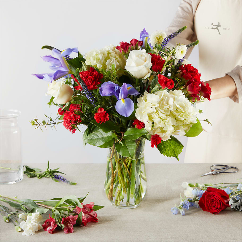 Star Spangled - A Florist Original –  The Gift Factory Pinellas, Pinellas Park FL