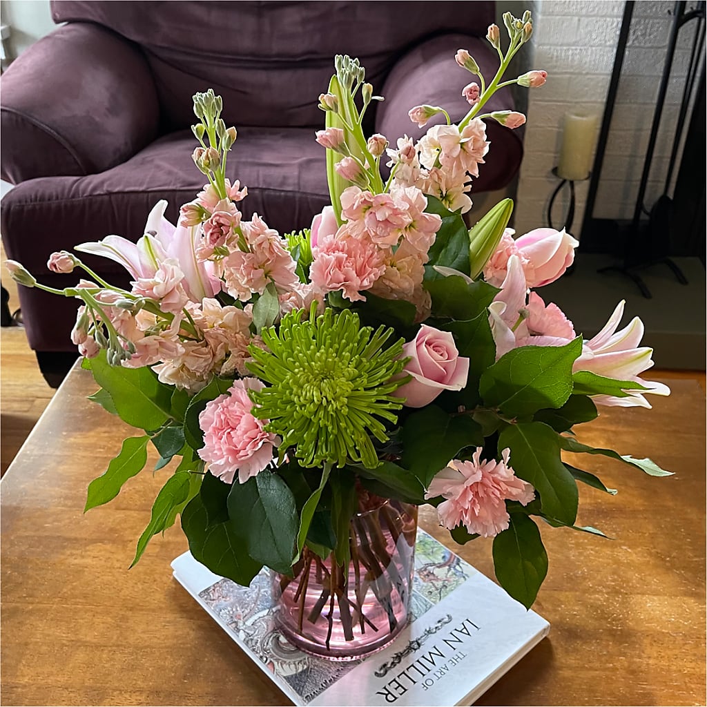 Pretty in Pink Bouquet –  The Gift Factory Pinellas, Pinellas Park FL