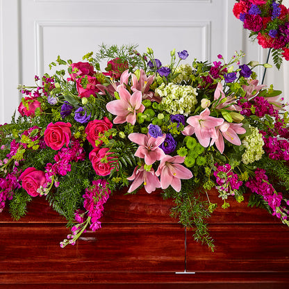 Radiant Tribute Casket Spray –  The Gift Factory Pinellas, Pinellas Park FL