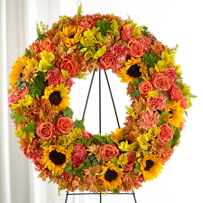 Autumnal Memories Wreath (Standard) –  The Gift Factory Pinellas, Pinellas Park FL