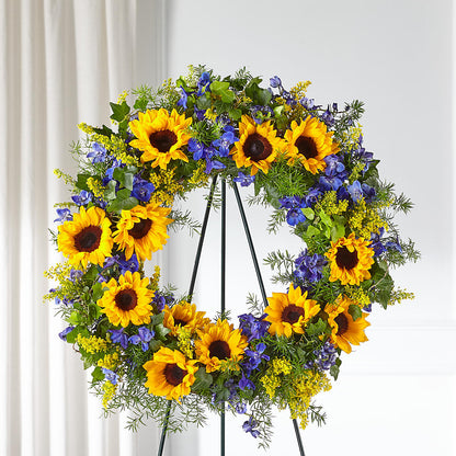 Bright Rays Wreath –  The Gift Factory Pinellas, Pinellas Park FL