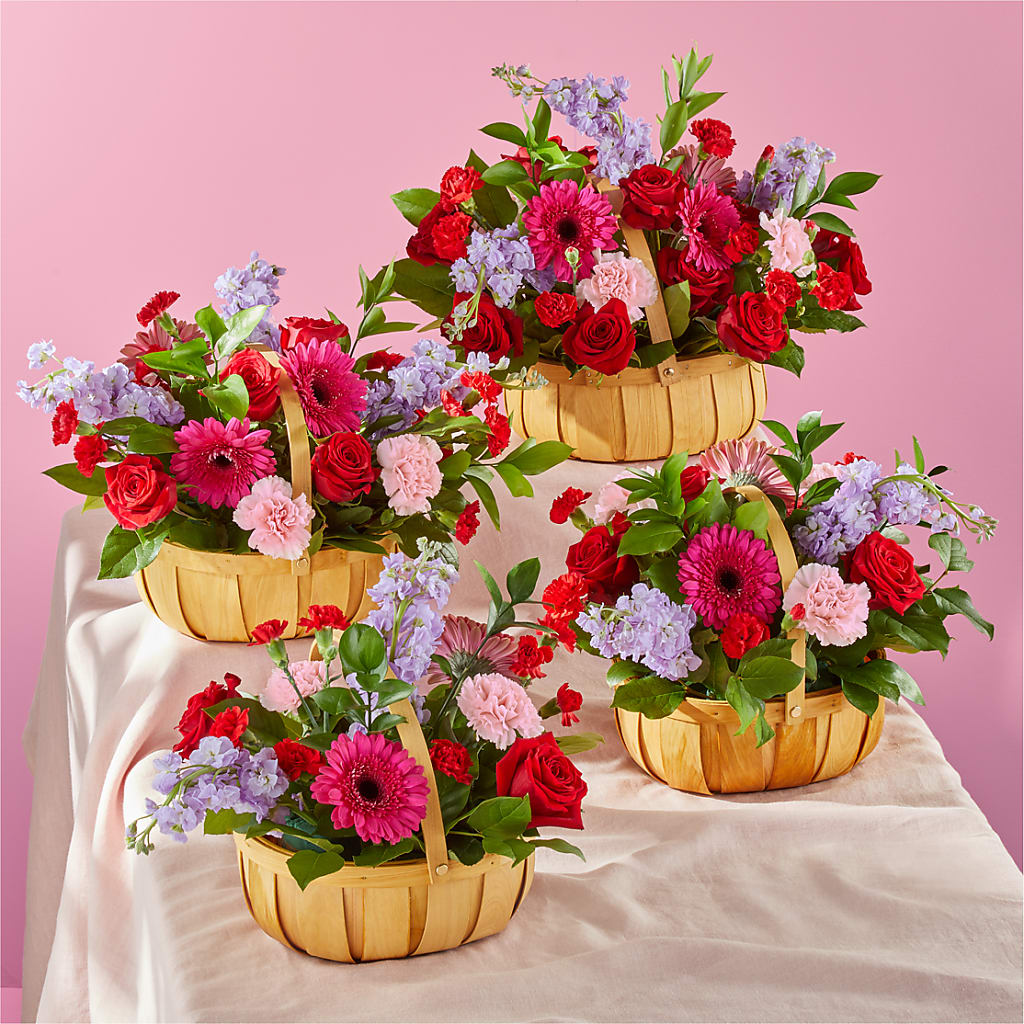 Pink Picnic Basket –  The Gift Factory Pinellas, Pinellas Park FL