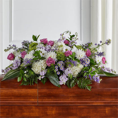 Meadows of Serenity Casket Spray –  The Gift Factory Pinellas, Pinellas Park FL