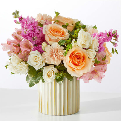 Paradise Bouquet with Ivory Vase –  The Gift Factory Pinellas, Pinellas Park FL