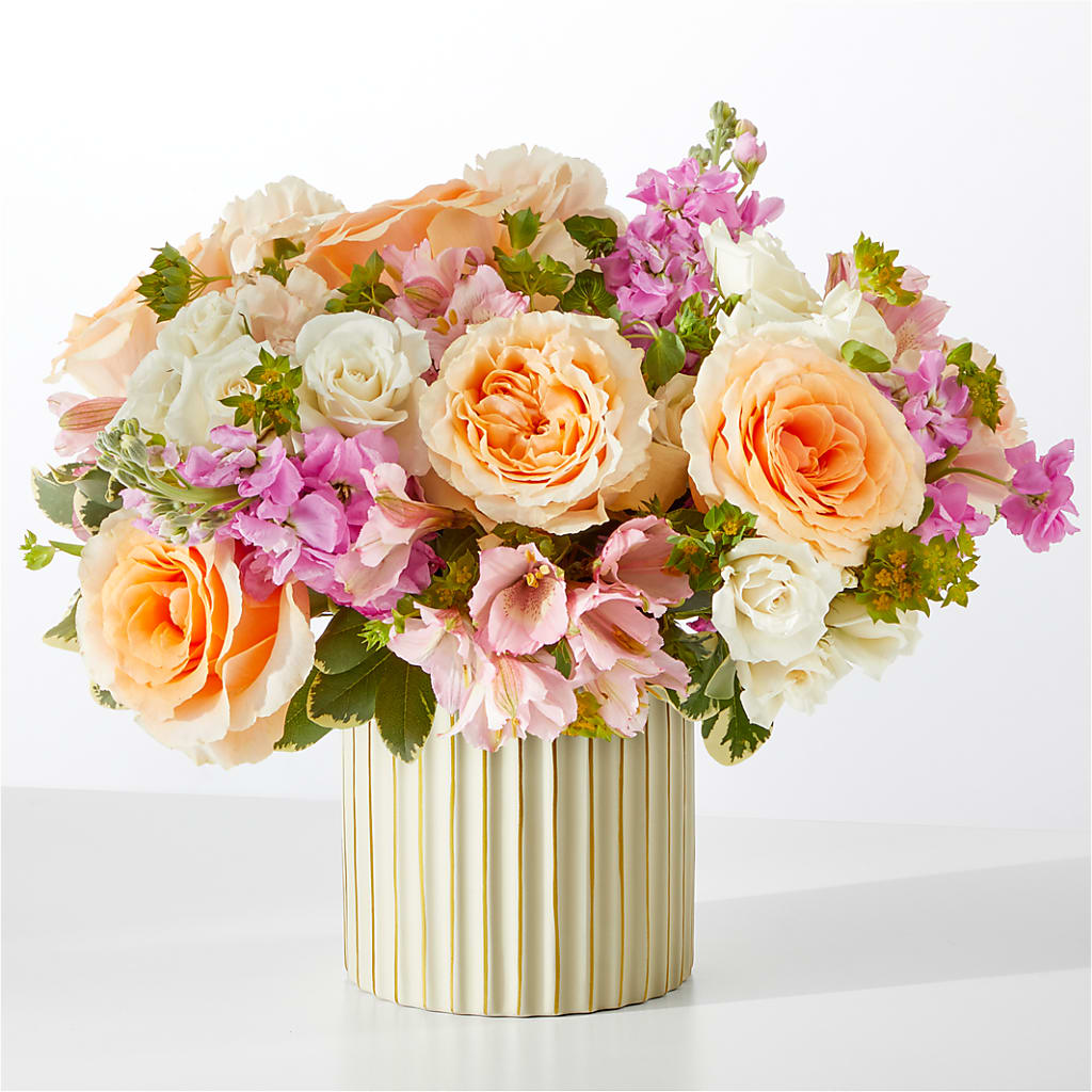 Paradise Bouquet with Ivory Vase –  The Gift Factory Pinellas, Pinellas Park FL