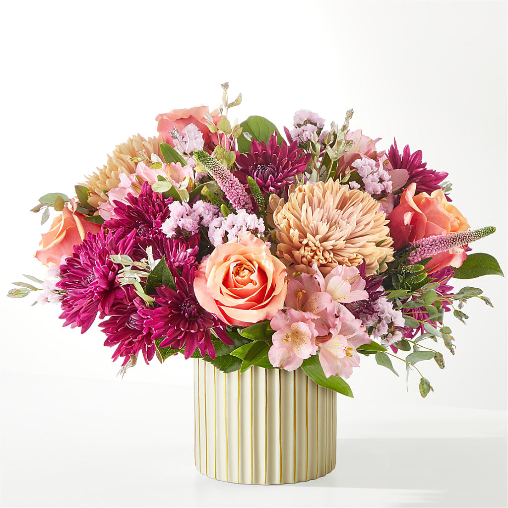Berry Cobbler Bouquet with Ivory Vase –  The Gift Factory Pinellas, Pinellas Park FL