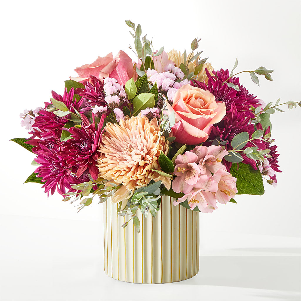 Berry Cobbler Bouquet with Ivory Vase –  The Gift Factory Pinellas, Pinellas Park FL